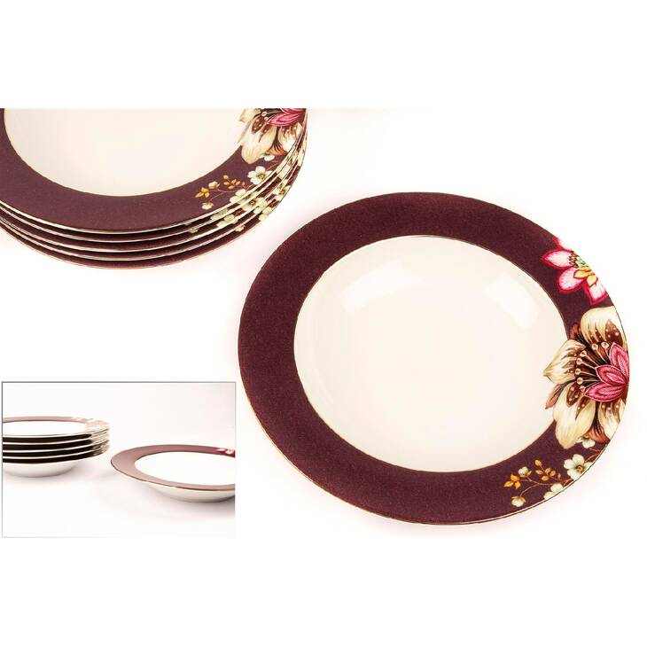 885771 PONY PİNK 6LI YEMEK TABAĞI